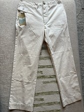 Double RL RRL Field Chino Trousers Seeded Natural  32x32  Ralph Lauren
