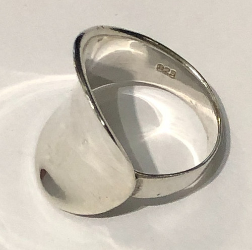 Sterling silver spoon ring 925 - silver,