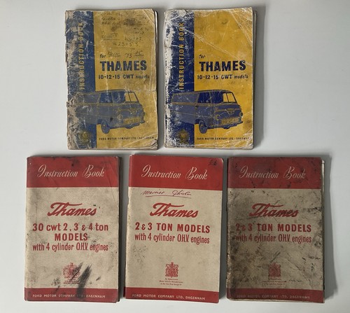 Ford thames trader instruction - ford,