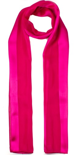 Elegant shiny satin neck scarf - satin,