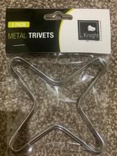 Metal Trivet Chrome Plated