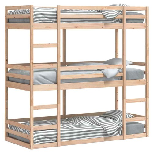 Triple bunk bed 80x200 - bunk,