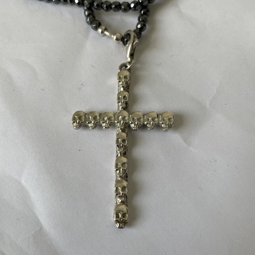 Chlobo silver skull - skull, cross