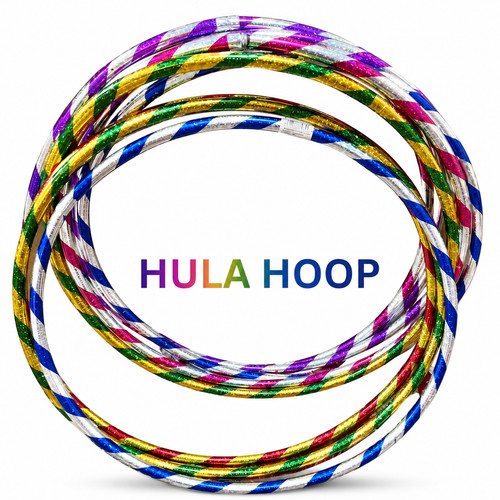 Multicolour hula hoop - multicolour,