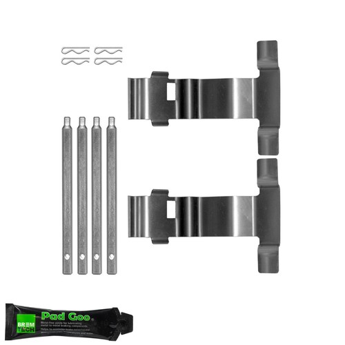 Front brake pad - brake, fitting