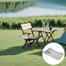  Beach Drink Holder Arm Rest Tray for Couch Chair Cup Attachment Camping