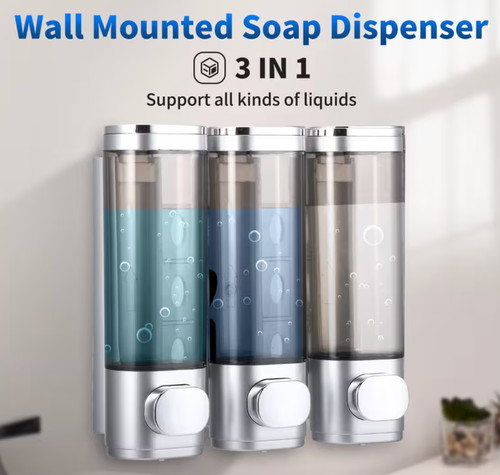 Triple wall mounted - 3,