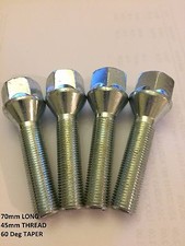 4 X M12X1.25 70mm LONG 45mm