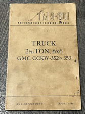WWII War Dept. Manual TM 9-801
