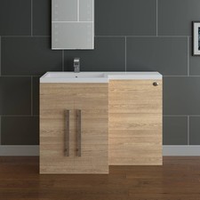 Bathroom 1100mm L Shape