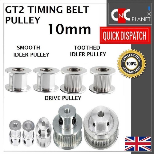 Gt2 10mm timng belt - belt, smooth