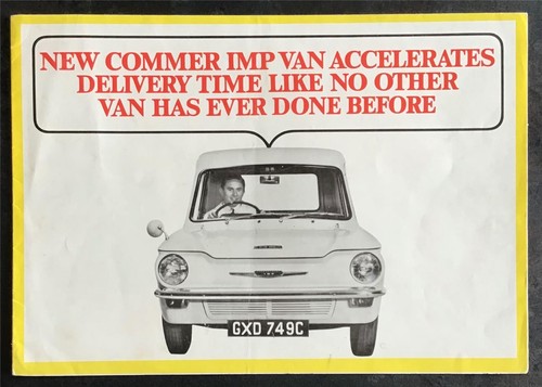 Commer imp van - sales, brochure