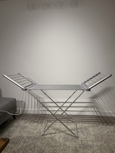 Heated clothes airer - heated,