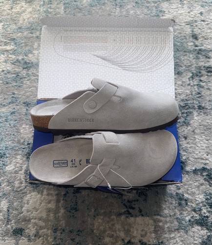 Birkenstock boston grey unisex - birkenstock,