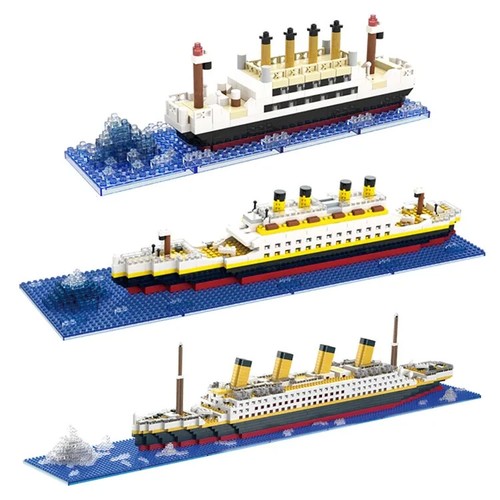 Titanic building blocks set - titanic,