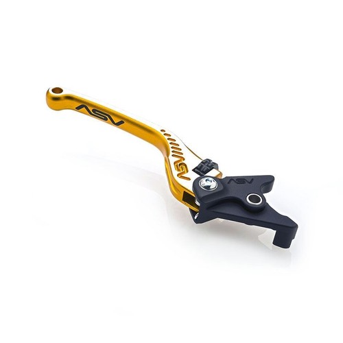 Asv brake lever long gold - asv,