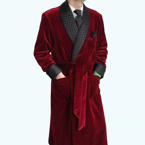 Smoking jacket velvet - smoking,
