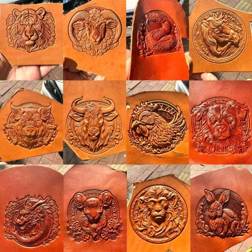 Animal leather embossing - leather,