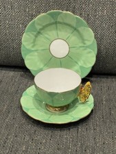 AYNSLEY BUTTERFLY HANDLE TRIO