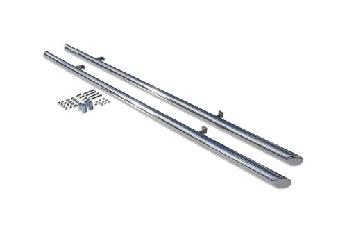 Chrome stainless steel - stainless, side