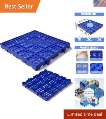 Durable blue plastic - blue, storage