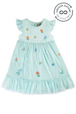 Frugi Girls Blue Dress - Tilda