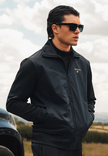 Siksilk mens black track top - siksilk,