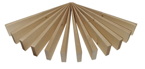 Set wooden shims wedges - of,