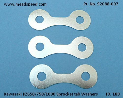 Kawasaki kl250 tab washers - kl250,