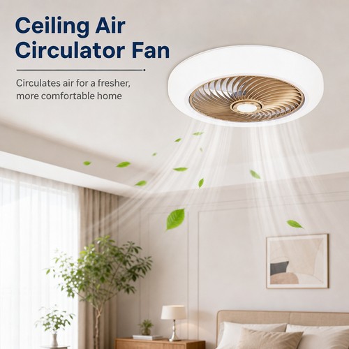 Large led ceiling fan - large,