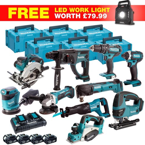 Makita 18v piece combo tool - piece,
