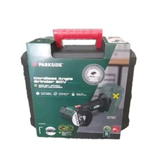 Parkside 20V Cordless Mini Angle Grinder  Without Battery Charger  