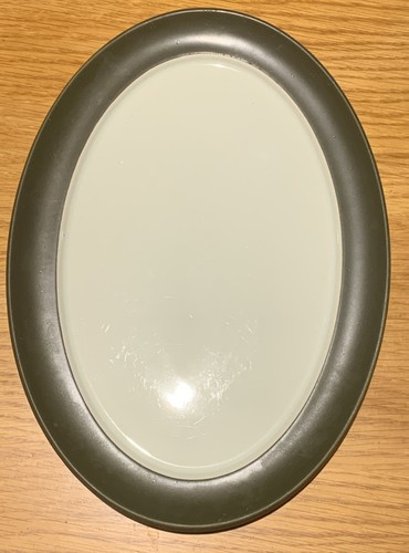 Denby chevron oval dinner - chevron,