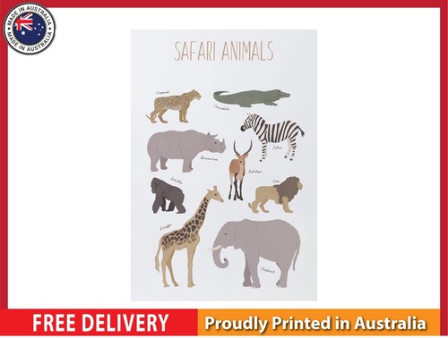 New safari animals - new,