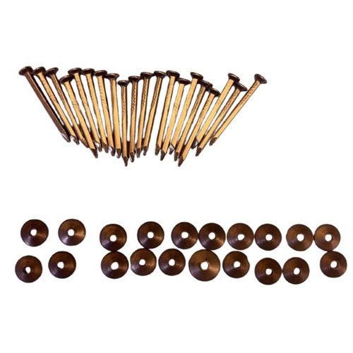 Holt copper countersunk nails - copper,