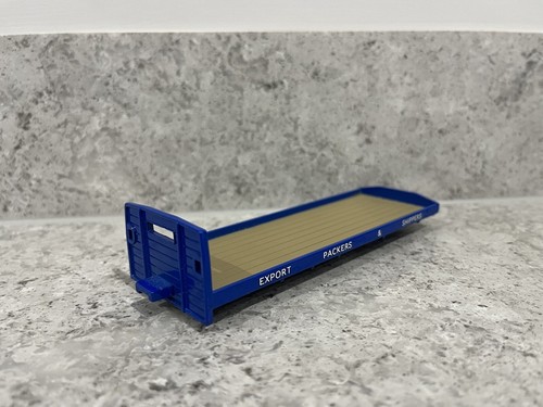 Corgi blue flatbed truck - -,