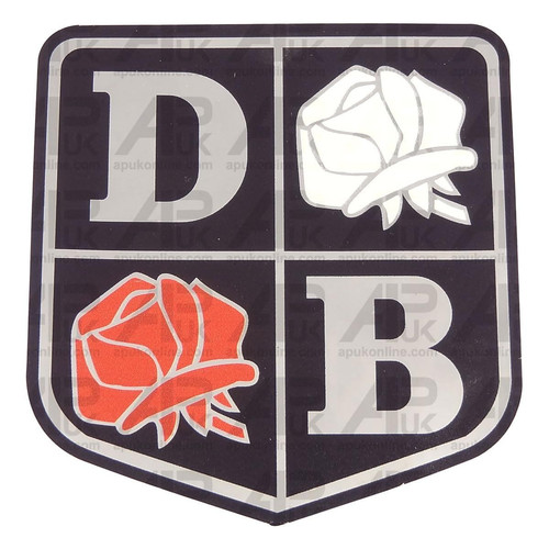 Silver decal emblem - silver, bonnet