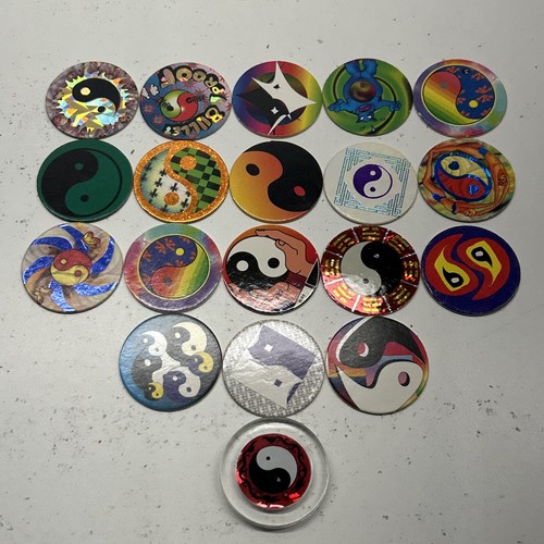 Vintage 1990s yin - yin, pogs