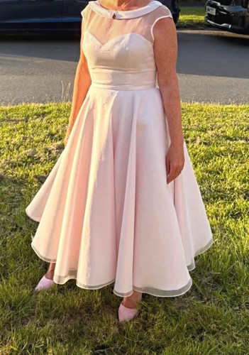 Blush baby pink tea length - blush/baby,