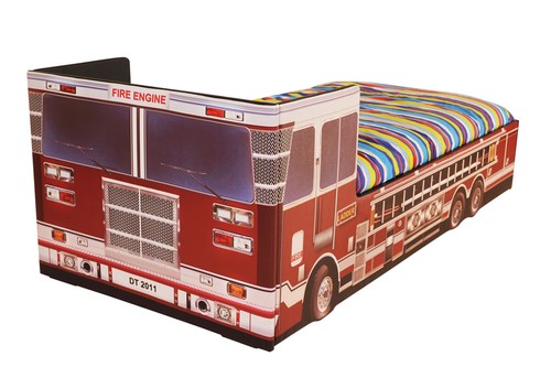 Boys bed fire - fire, engine