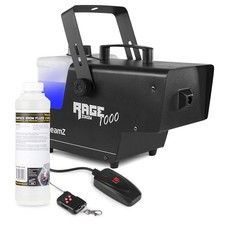 BeamZ Rage1000 Indoor Snow Machine - Wireless Remote Control & 5L Fluid Included