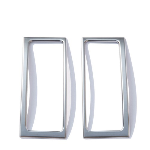 2pcs chrome center air - 2pcs,