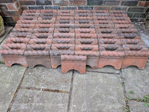Reclaimed red rope top - top, edging