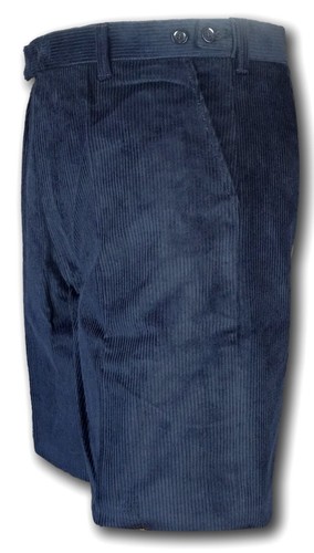 Navy blue corduroy - navy,