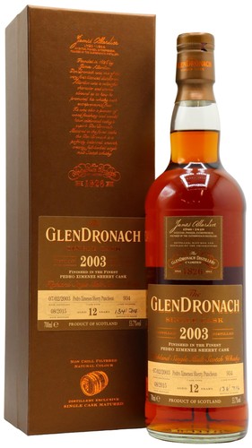 Glendronach batch 12 single - glendronach,