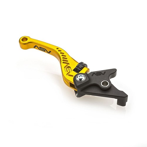 Asv brake lever short gold - c5,