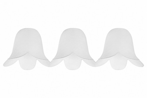 Replacement glass petal - x,
