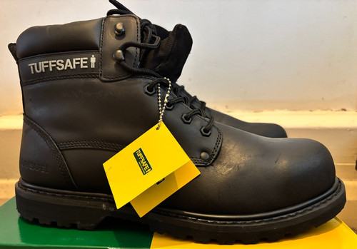 Tuffsafe trucker safety boots - tuffsafe,