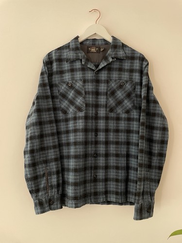 Rrl ralph lauren plaid flannel - rrl,