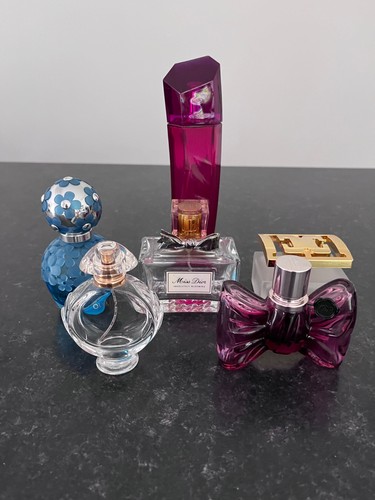 Empty perfume bottles - x,